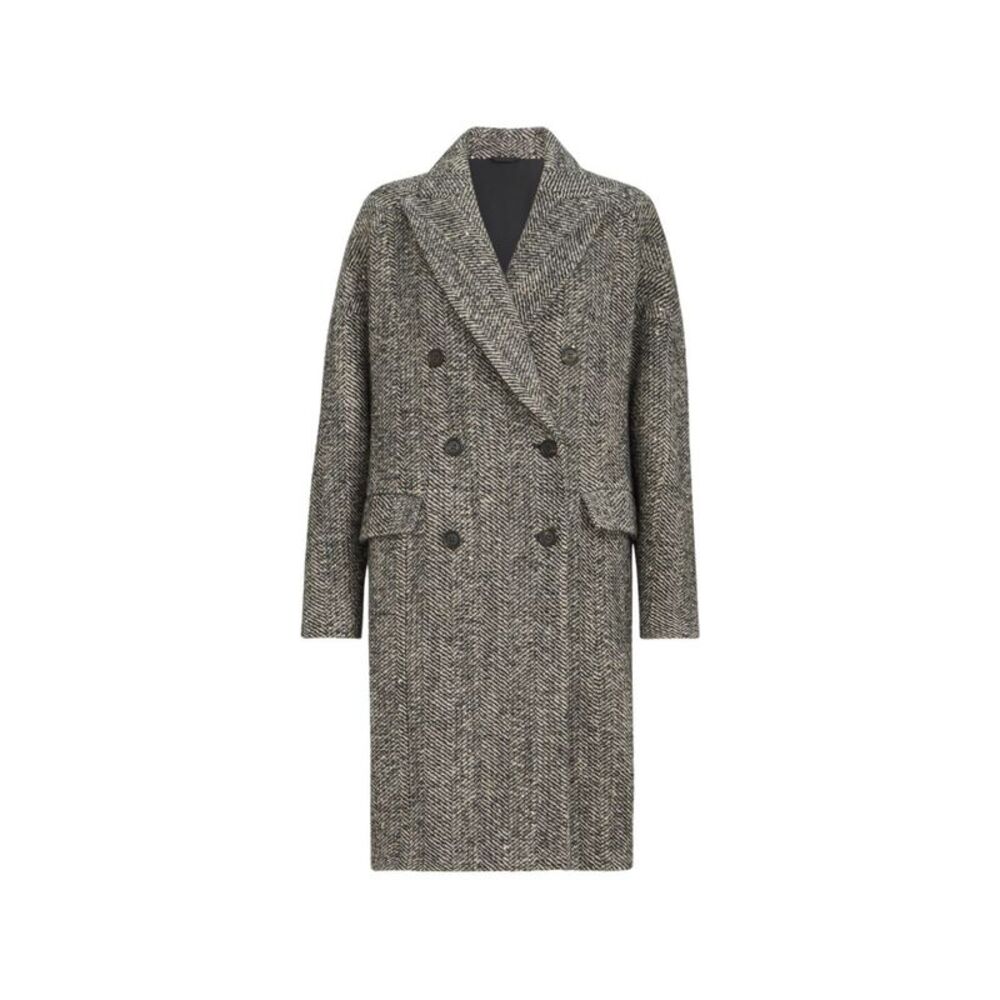 Brunello Cucinelli Women Wool Double-Breasted Coat